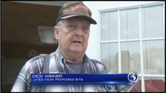 funny name unfortunate - Dick Weiner Lives Near Proposed Site 3