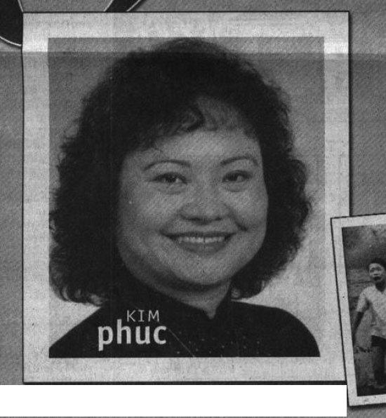 funny name head - Kim phuc