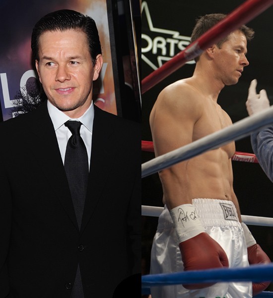 Mark Wahlberg in The Fighter 2010...Had to gain 30 pounds in the scenes where he retired from boxing, then lose it 5 months later for pick up shots.