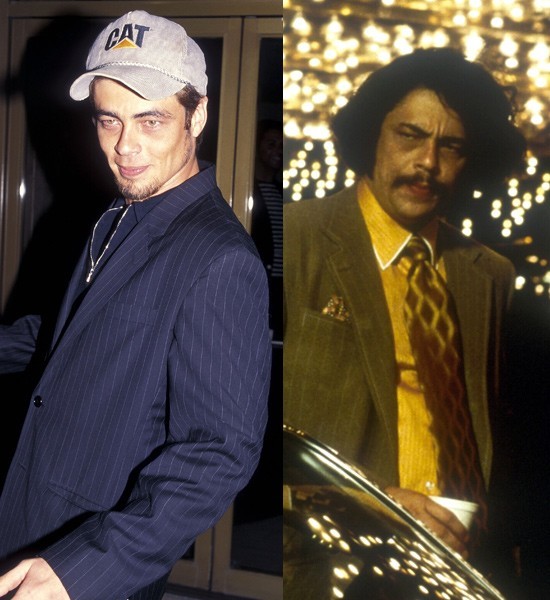 Benicio Del Toro in Fear and Loathing in Las Vegas 1998Gained 40 pounds for the film by eating a lot of donuts