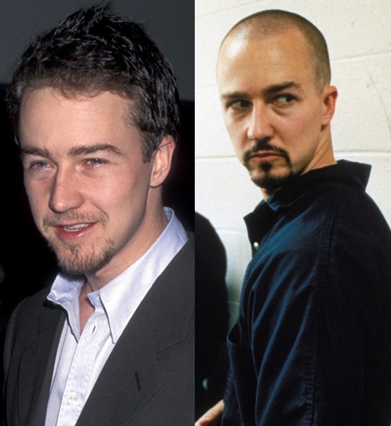 Edward Norton in American History X 1998Put on an insane 35 pounds of muscle in 2 and a half months...Roids much?