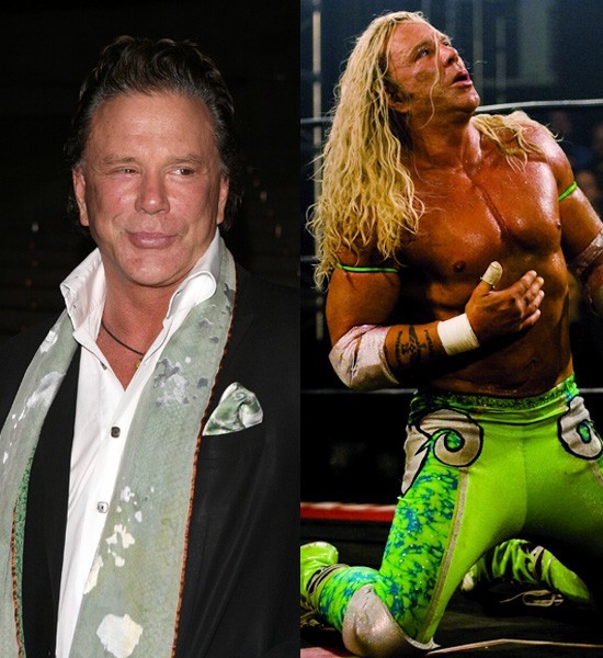 Mickey Rourke in The Wrestler" 2008Gained 27 pounds of muscle in seven and a half months