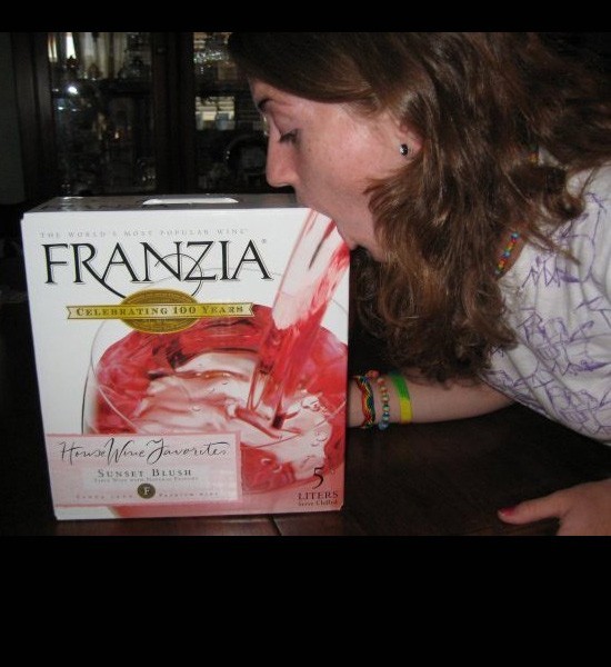 box of wine funny - w Franzia C Rating 100 Yrar House Wine Favorites Sunset Blush Liters