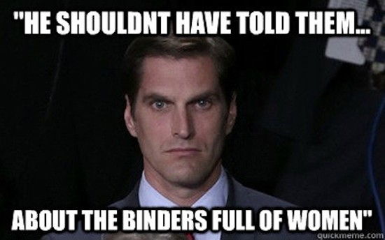 Menacing Josh Romney