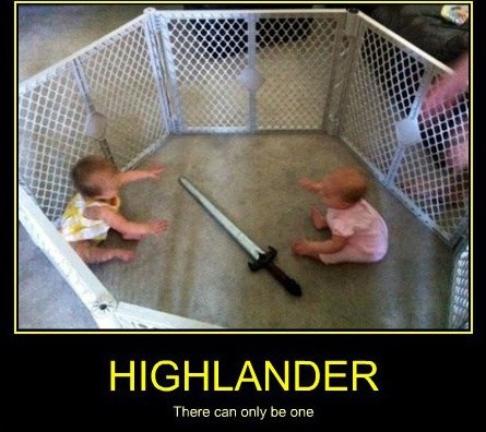 there can only be one twins - Highlander There can only be one