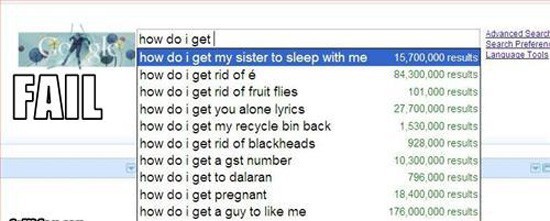 Google's Strange Suggestions