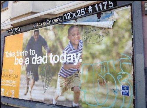take time to be a dad today meme - Clear Channel 12x25" # 1175 72760 're non Imy Dad arbera dad today 86 13.40A041