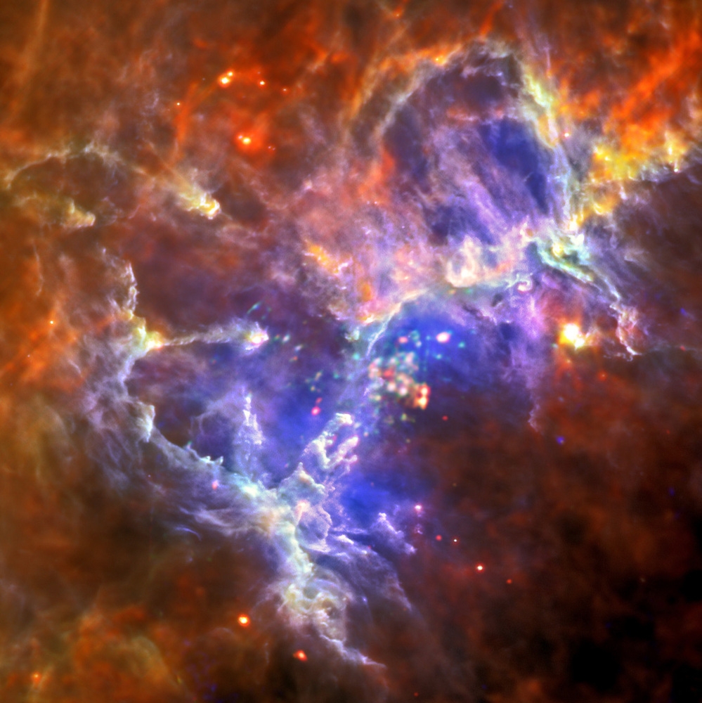 X-Ray image of Young Stars
