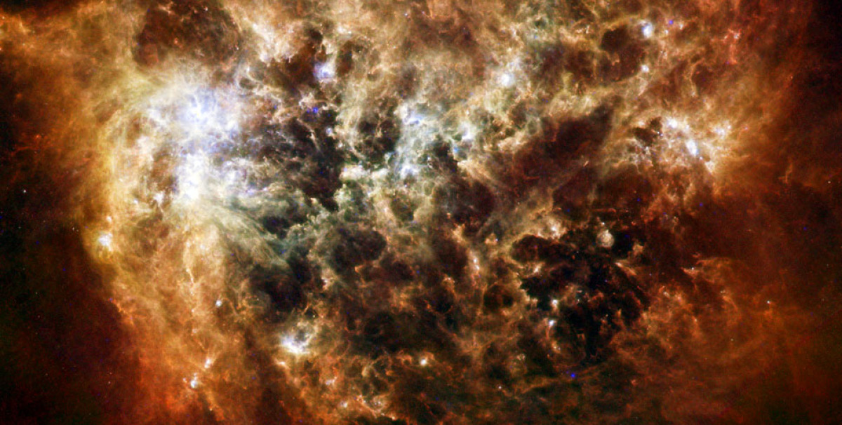 Herchel's Image Of Andromeda Galaxy