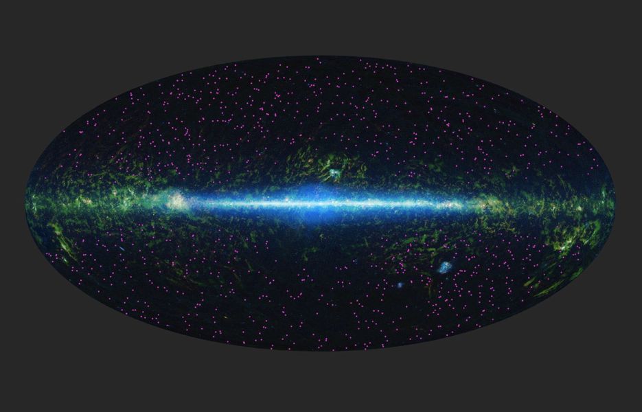 NASA's Wide-field Infrared Survey Explorer WISE mission recently discovered thousands of newfound supermassive blackholes and galaxies -- called Hot DOGs