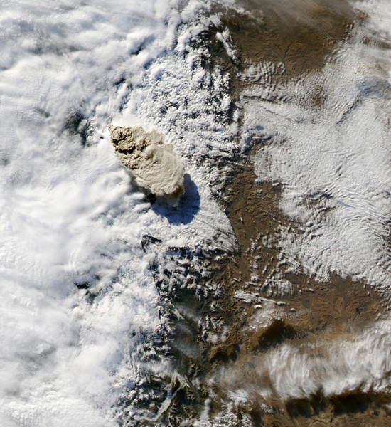 Chile's Puyehue-Cordon Caulle volcanic complex erupted on June 4, 2011.