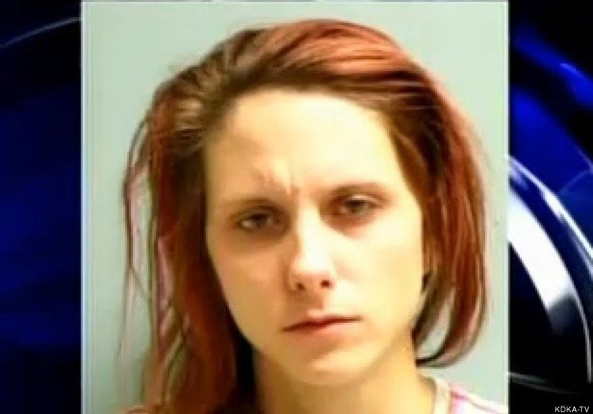Vanessa Robinson was charged with aggravated assult after she allegedly cut up her boyfriend after he tried leaving her apartment with the last beer -- a Colt 45 to be specific.