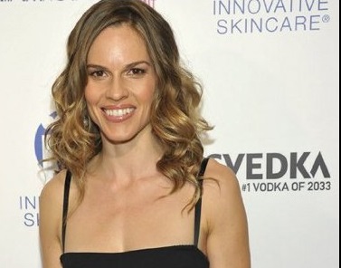 Hilary Swank grew up in a trailer park and lived in a car with her mother as a teenager.