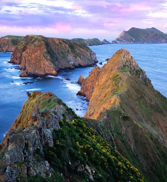 Channel Islands National Park from Anacapa Island, California