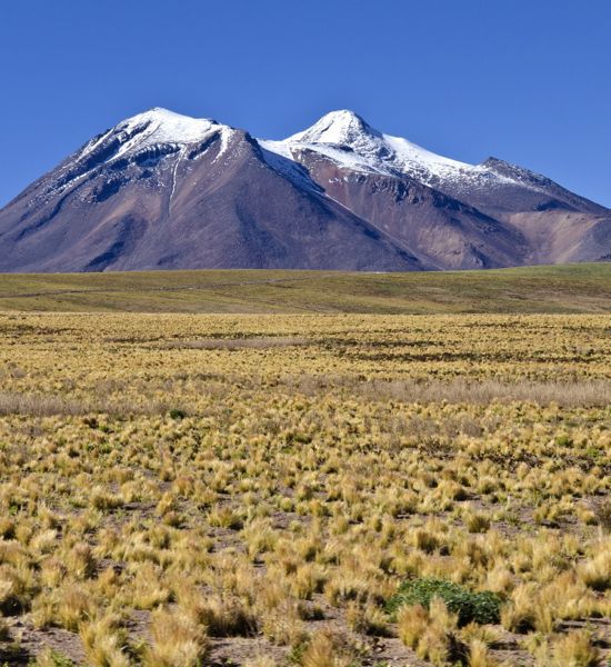 Andes Mountains from the Atacama Desert, Chile.