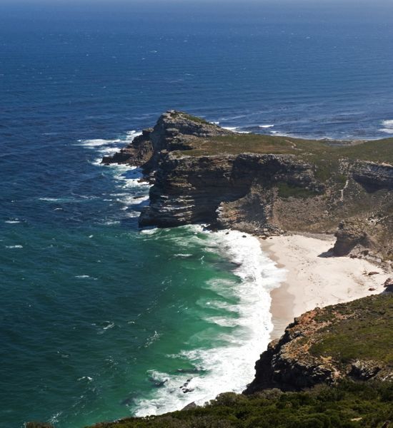 Cape of Good Hope from the Cape Point funicular, South Africa.