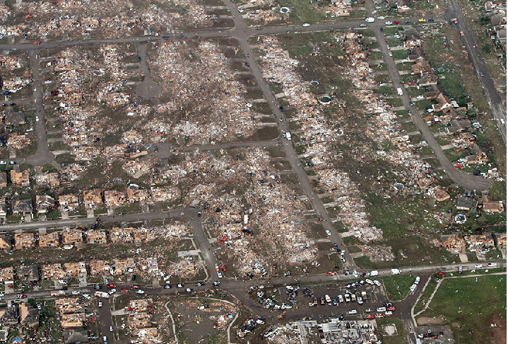 Before After Oklahoma Tornado Pictures Capture Devastation