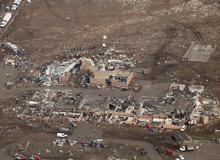 Before After Oklahoma Tornado Pictures Capture Devastation