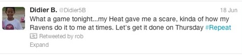 Phony Tweets From Baltimore Ravens Turned Miami Heat Fans