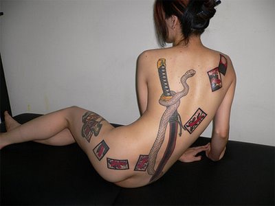 tattooed girls