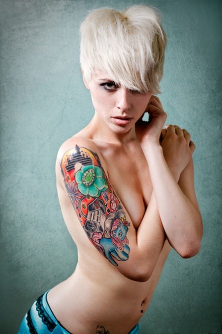 tattooed girls