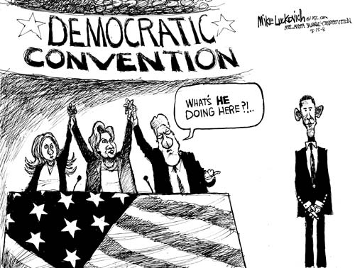 Obama Political Cartoons