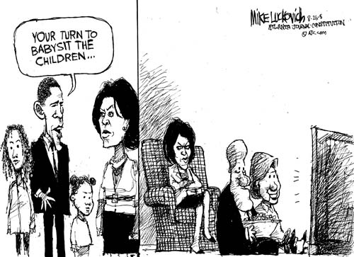 Obama Political Cartoons