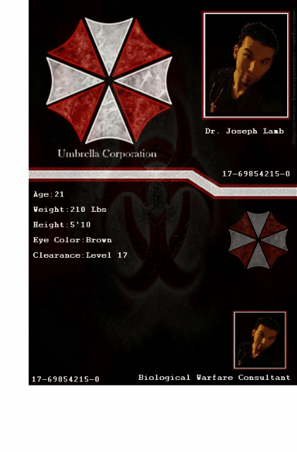 My Resident Evil Umbrella IDeas