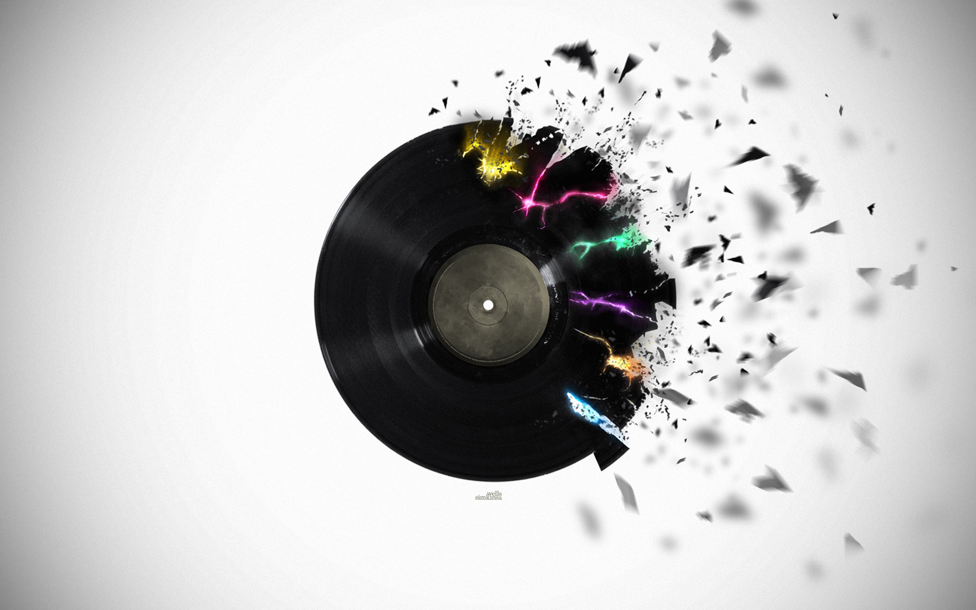 cool art music background record