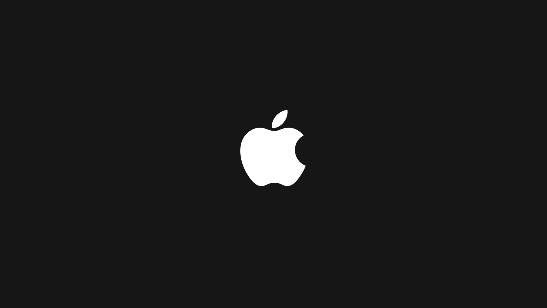 black apple logo simple