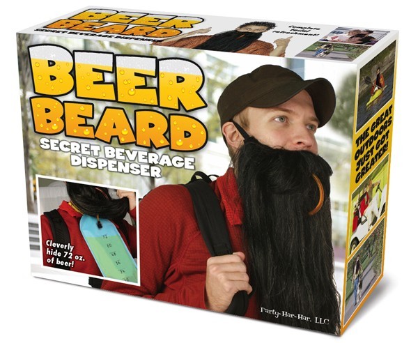 Fake Beer Beard Prank Gift Box-Empty Gift Box for Wrapping Presents-FUNNY-NEW