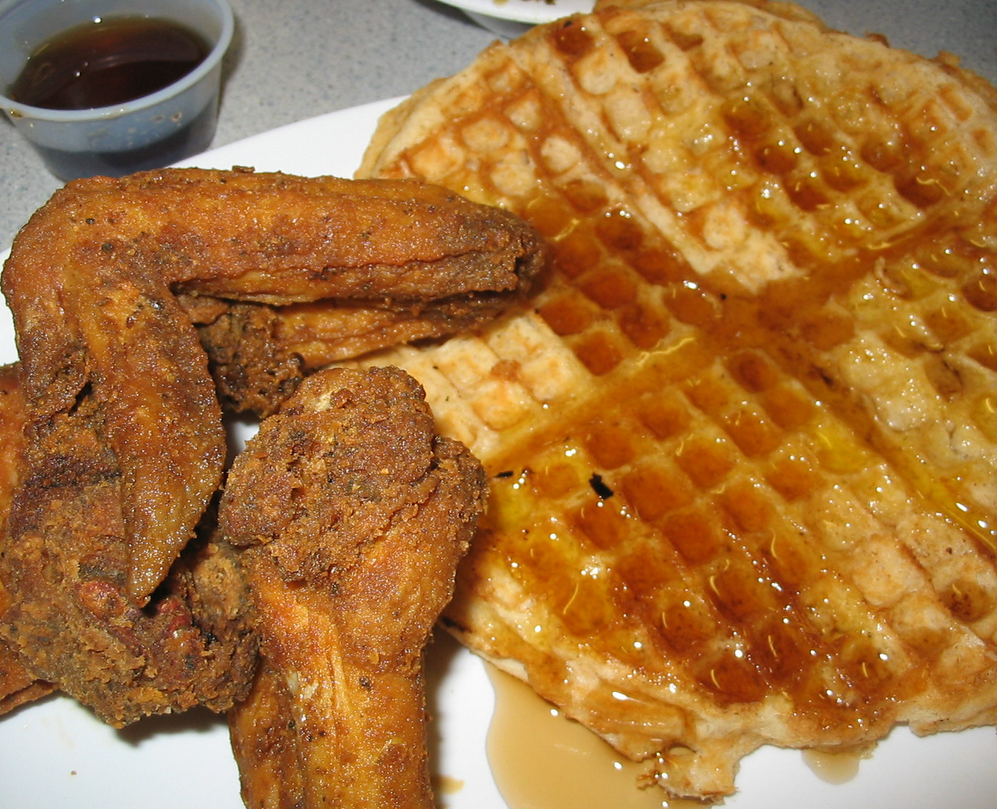 Chicken Wings and waffles