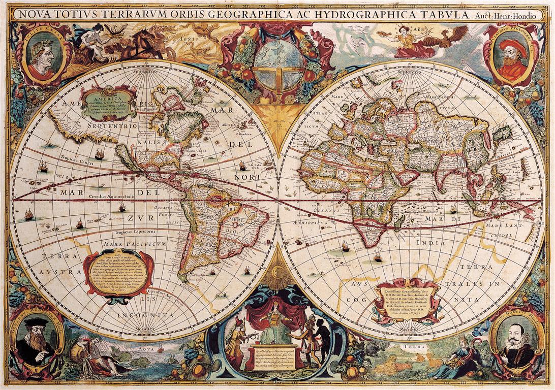 Old Maps of The World