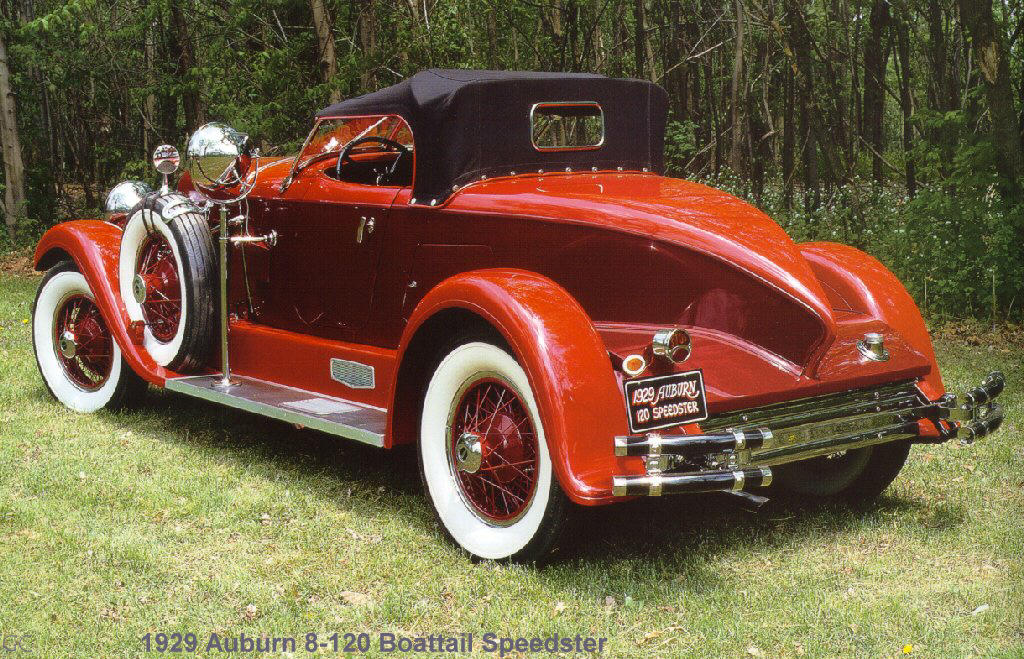 1929 Auburn 8-120 Boattail Speedster