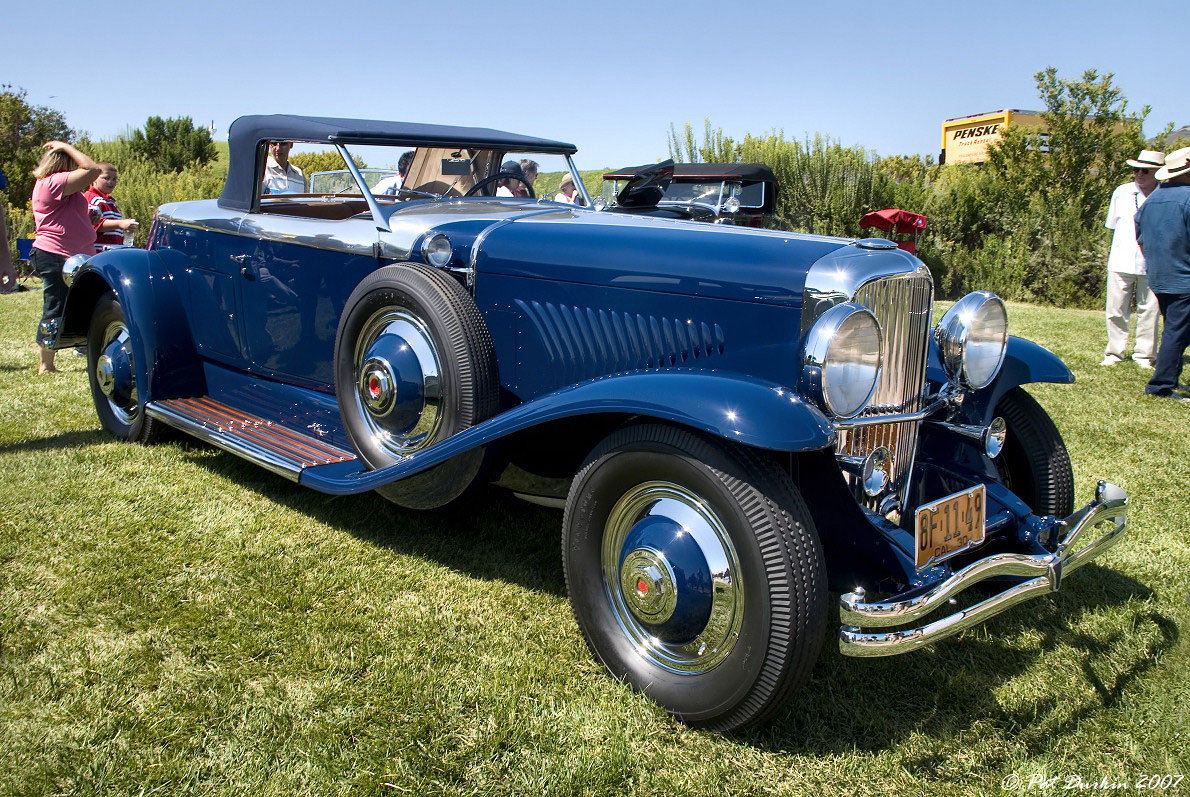 1930 Duesenberg J Murphy roadster - blue - fvr