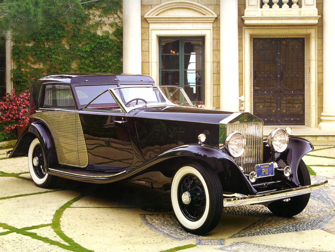 1930 Rolls-Royce Phantom II Brewster Town Car Black fvr