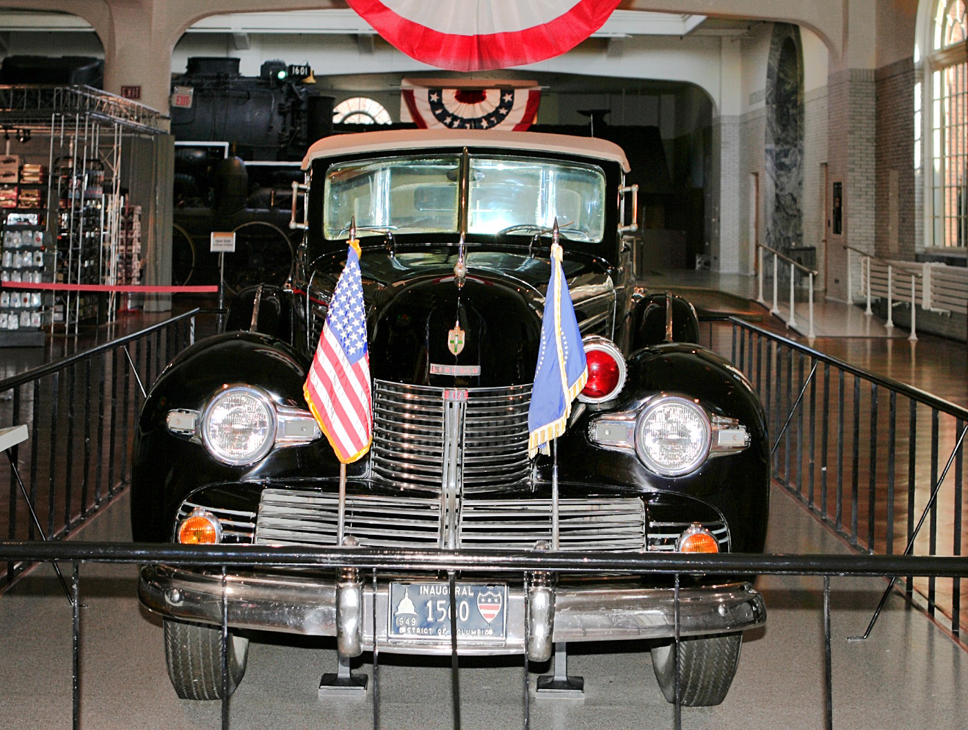 1939 Lincoln 'Sunshine Special' Presidential Limousine, Roosevelt  Truman H Ford Museum CL