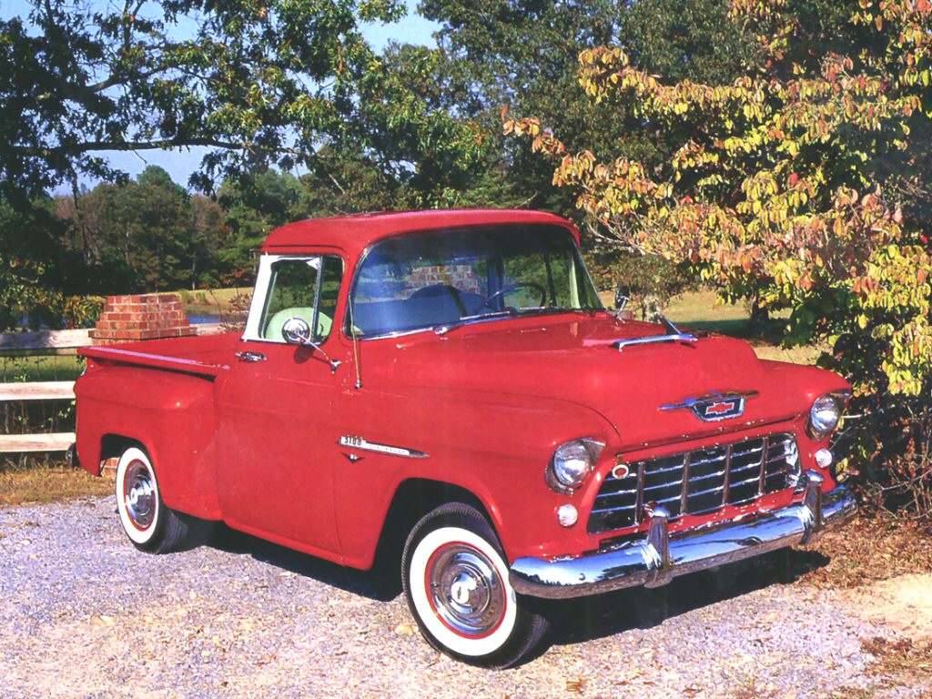 1955 Chevrolet 3100 Pickup Red