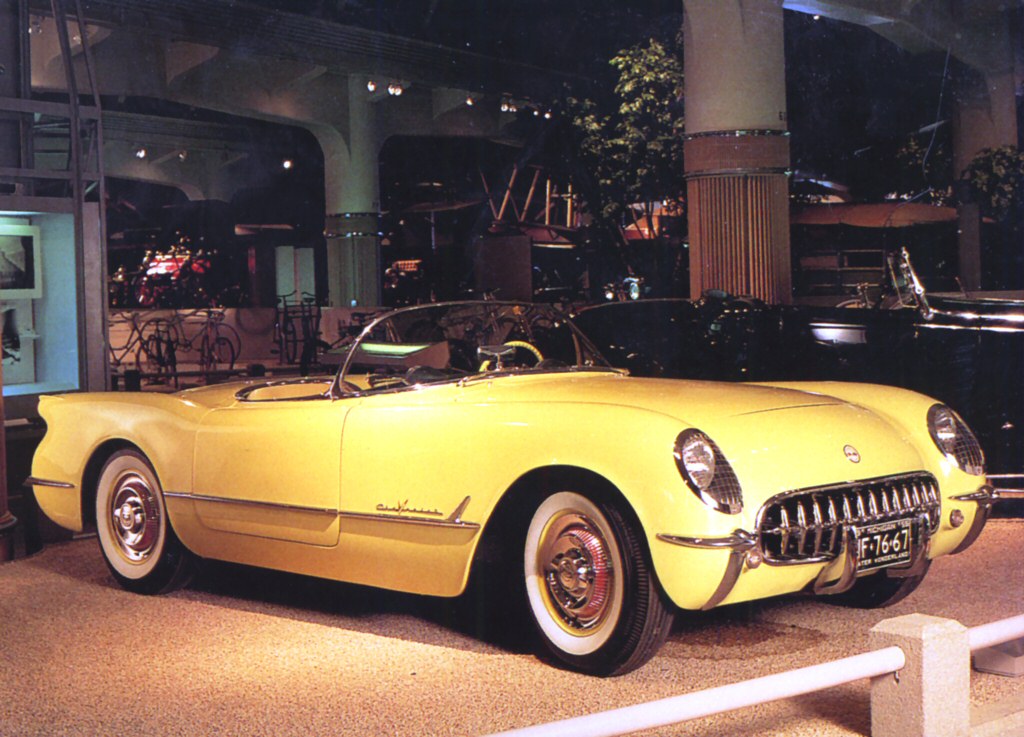 1955 Chevrolet Corvette V-8 Roadster Yellow
