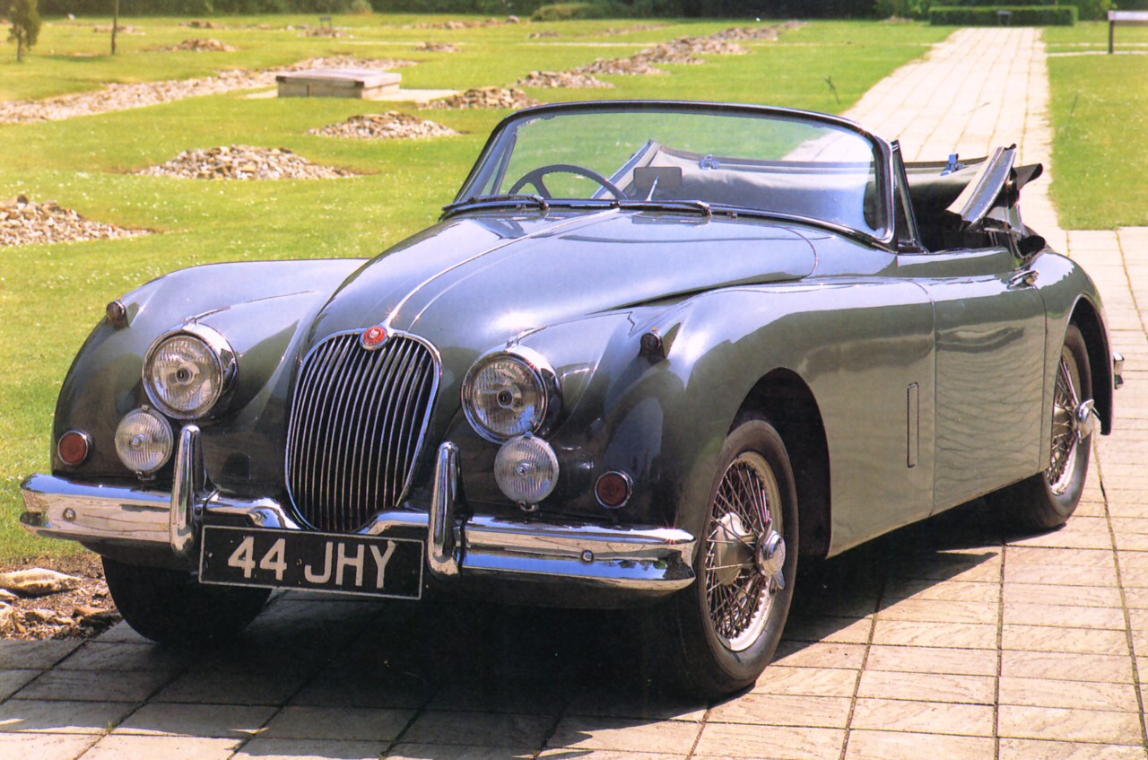 1955 Jaguar XK150 Drop Head Coupe Grey