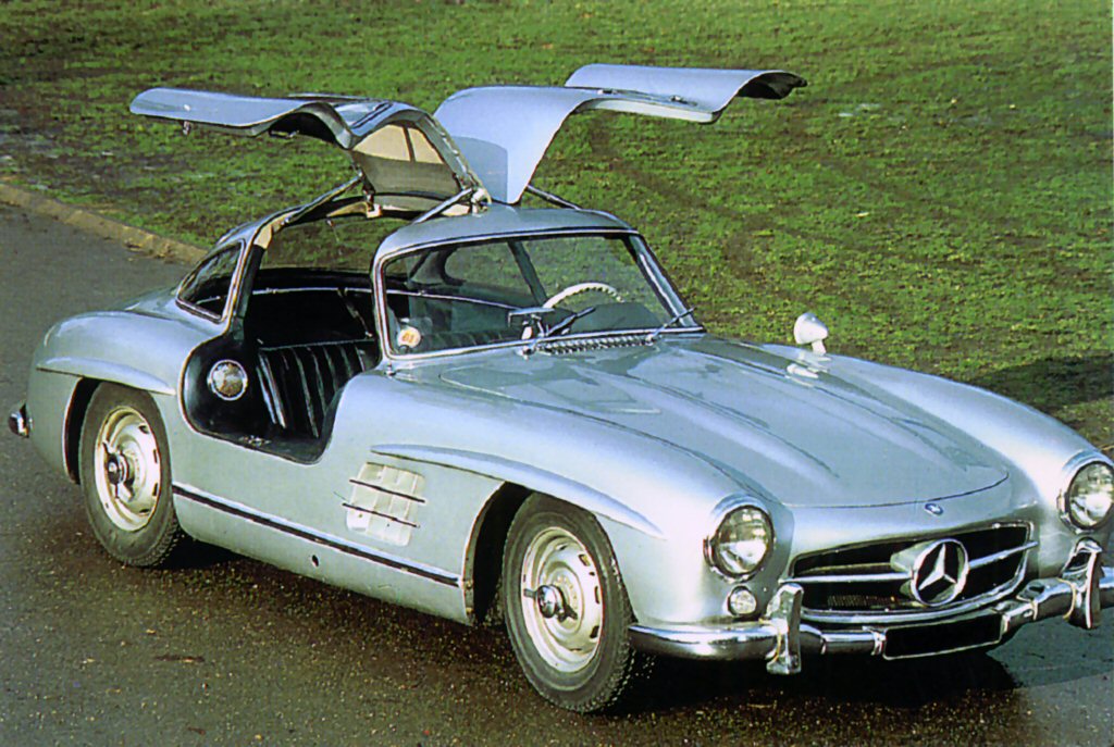1955 Mercedes-Benz 300 SL Gull-Wing Coupe Light Blue