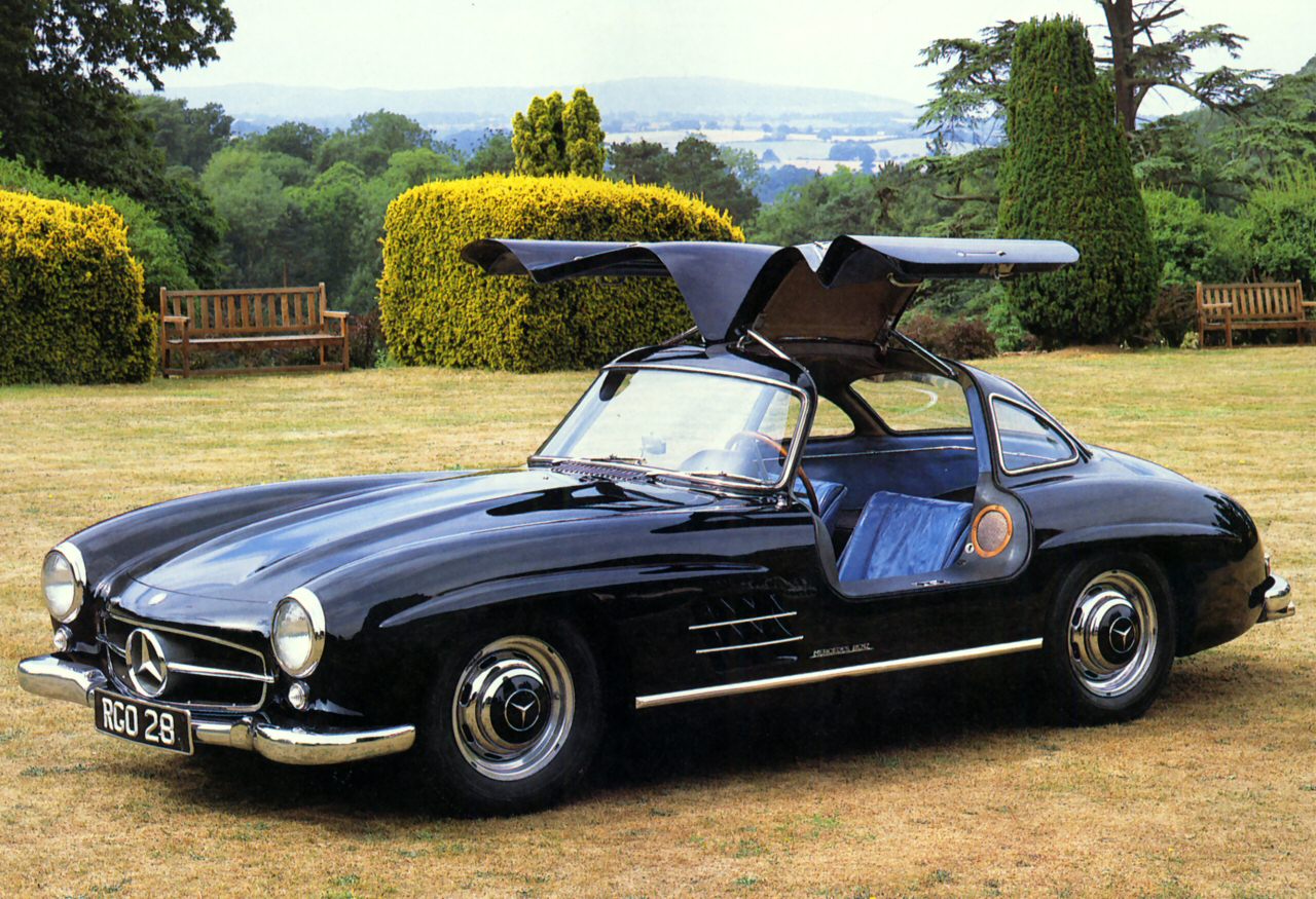 1955 Mercedes-Benz 300SL Gull-Wing Coupe Black