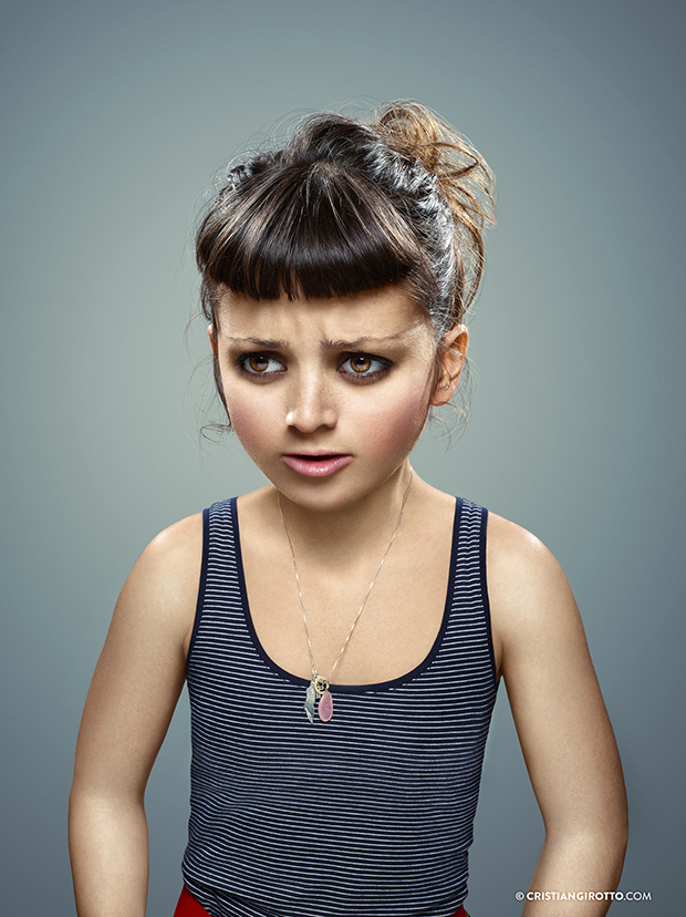 Creepy Pictures of Kids Who Look Like Adults