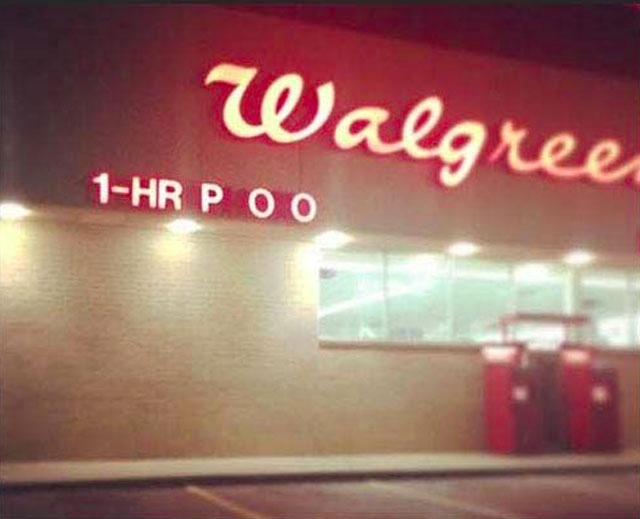 walgreens 1 hr poo - Walgreen 1Hr P O O