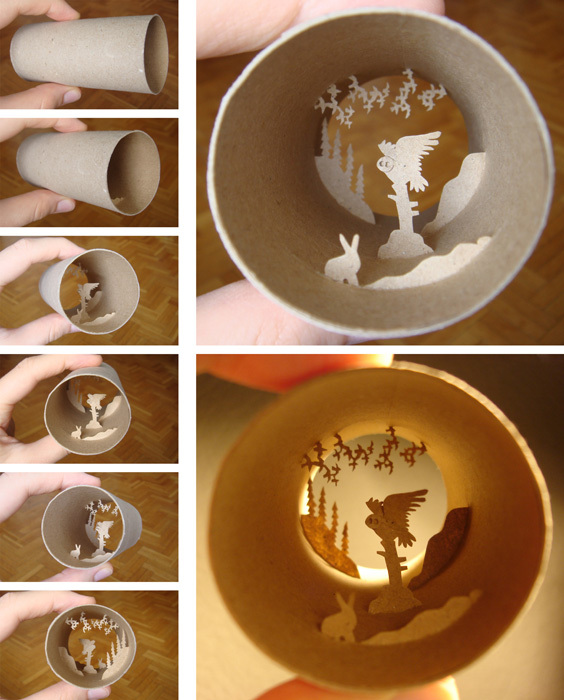 World In A Toilet Paper Roll