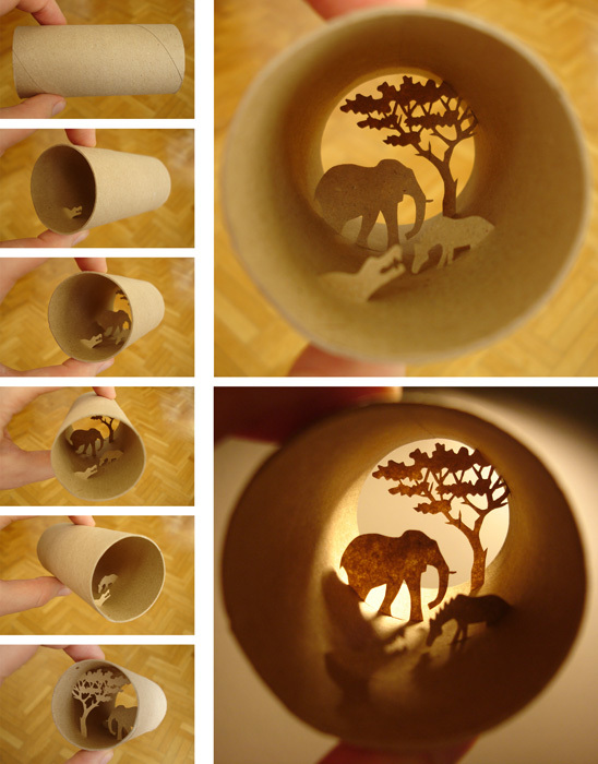 World In A Toilet Paper Roll