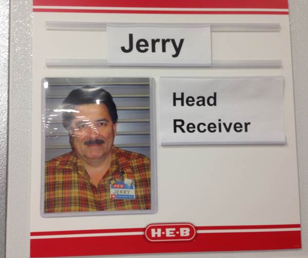 head receiver job - Jerry Head Receiver HEB