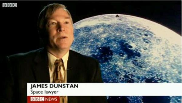 funny job titles - Bbc James Dunstan Space lawyer Bbc News