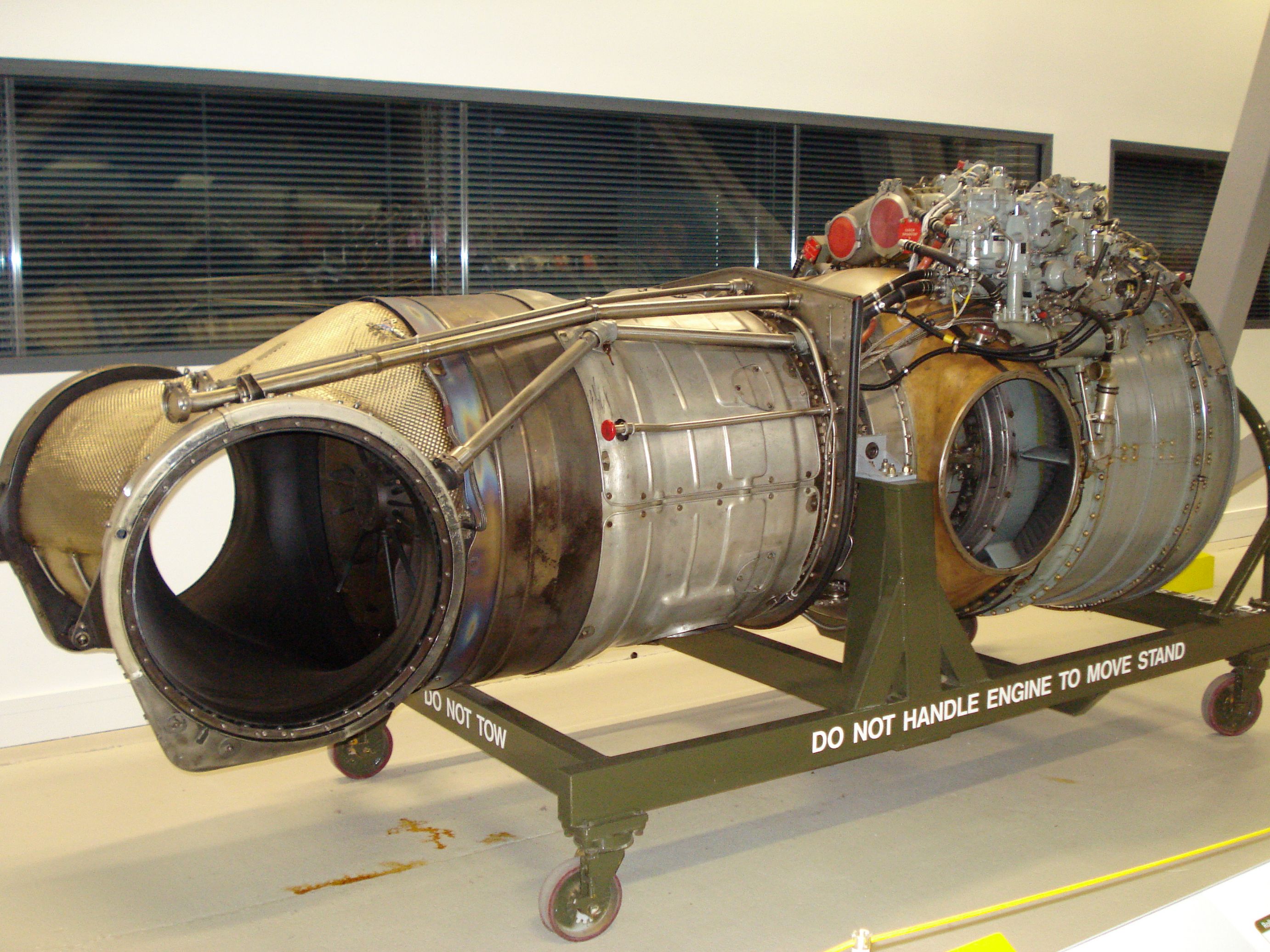 Harrier Jump Jet Engine