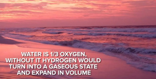 sky - Water Is 13 Oxygen, Without It Hydrogen Would Turn Into A Gaseous State And Expand In Volume
